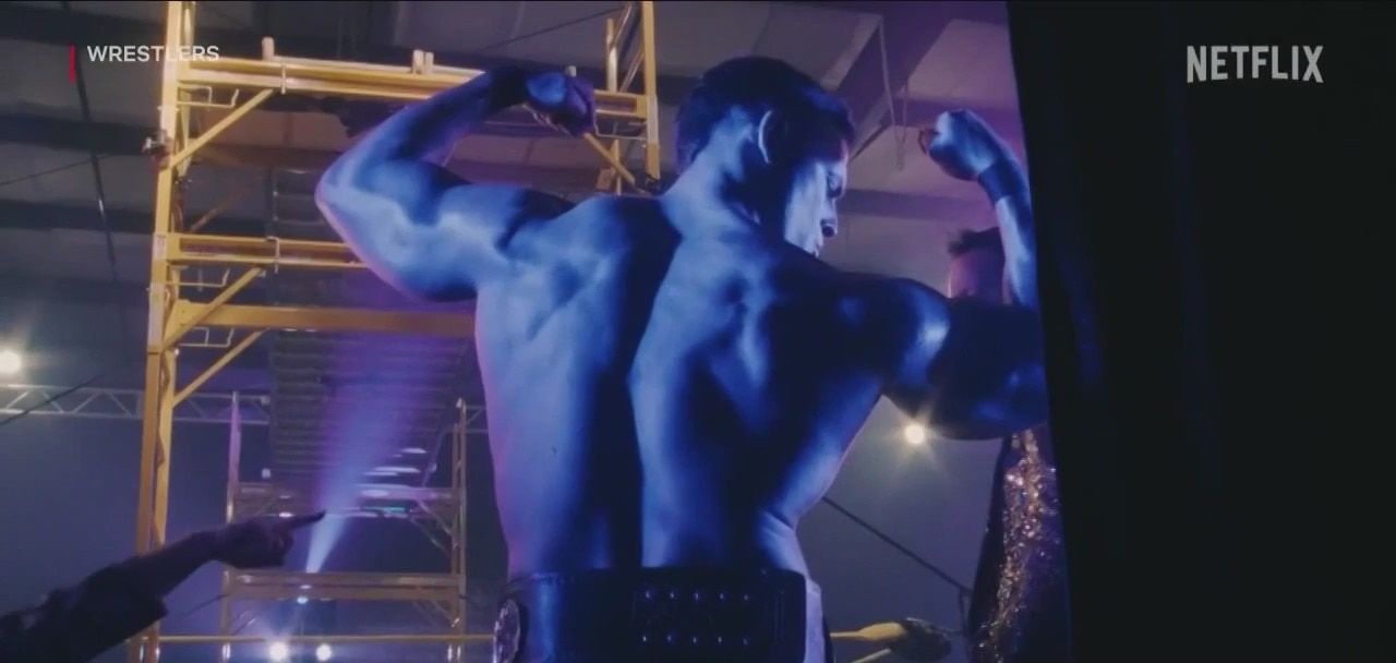 Interviewing the Cast of the new Wrestling series on Netflix