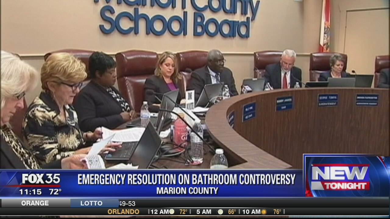Marion schools pass transgender bathroom ban