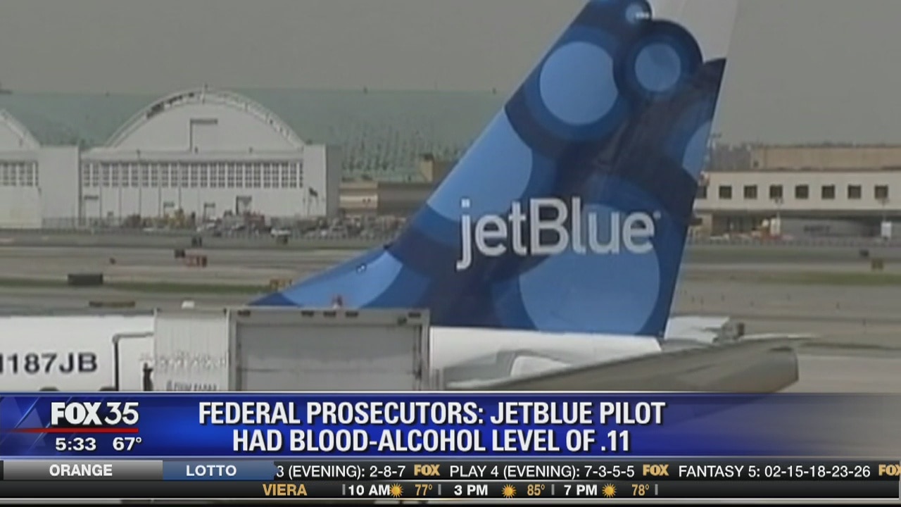 JetBlue pilot accused of flying drunk
