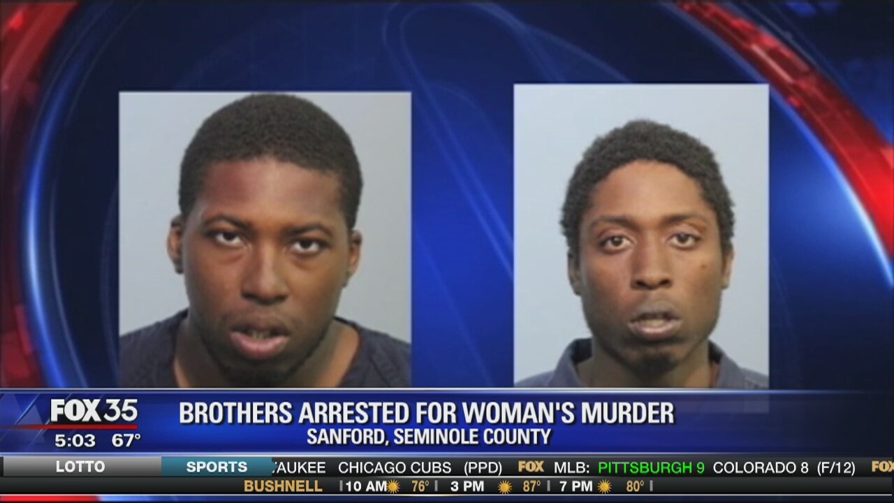 Brothers arrested for woman's murder