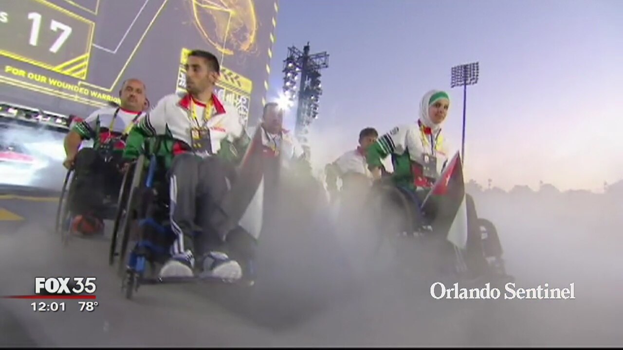 Invictus Games underway in Orlando.