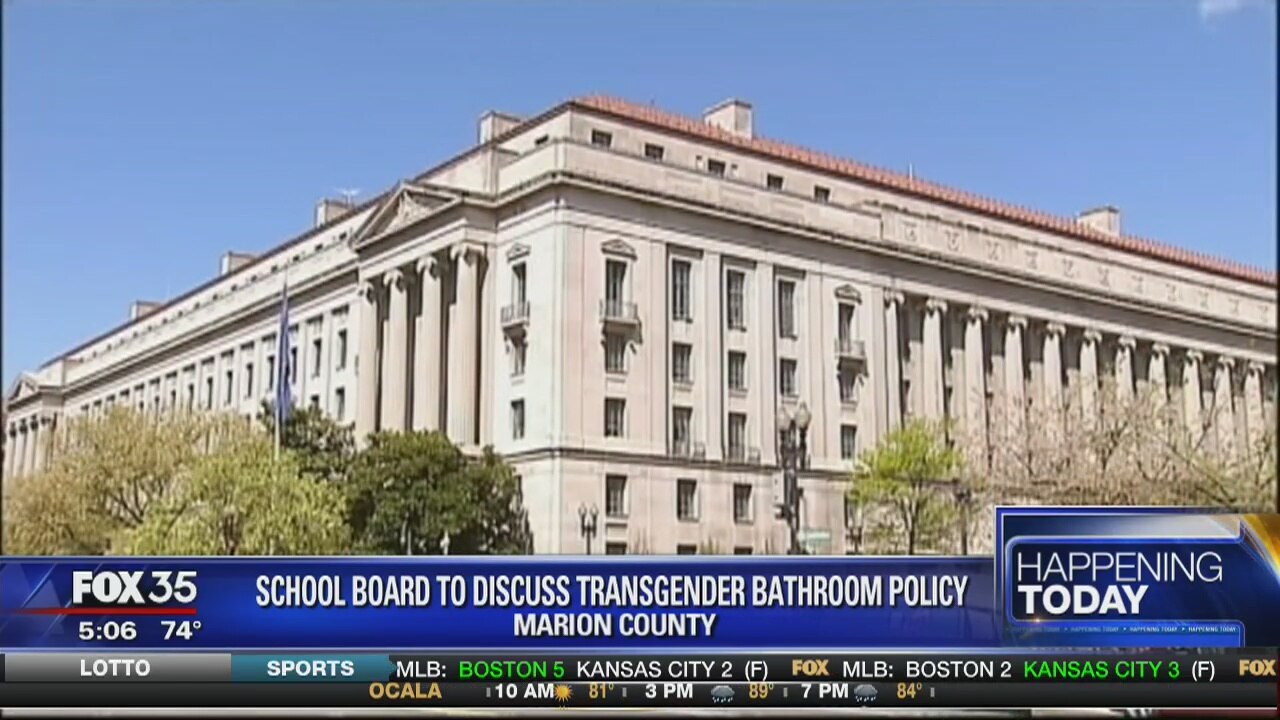 Marion County School Board to discuss transgender bathroom issue