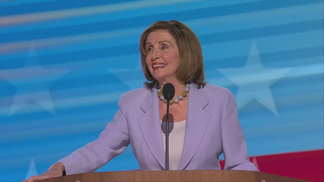 FULL SPEECH: Former Speaker of the House Nancy Pelosi delivers remarks