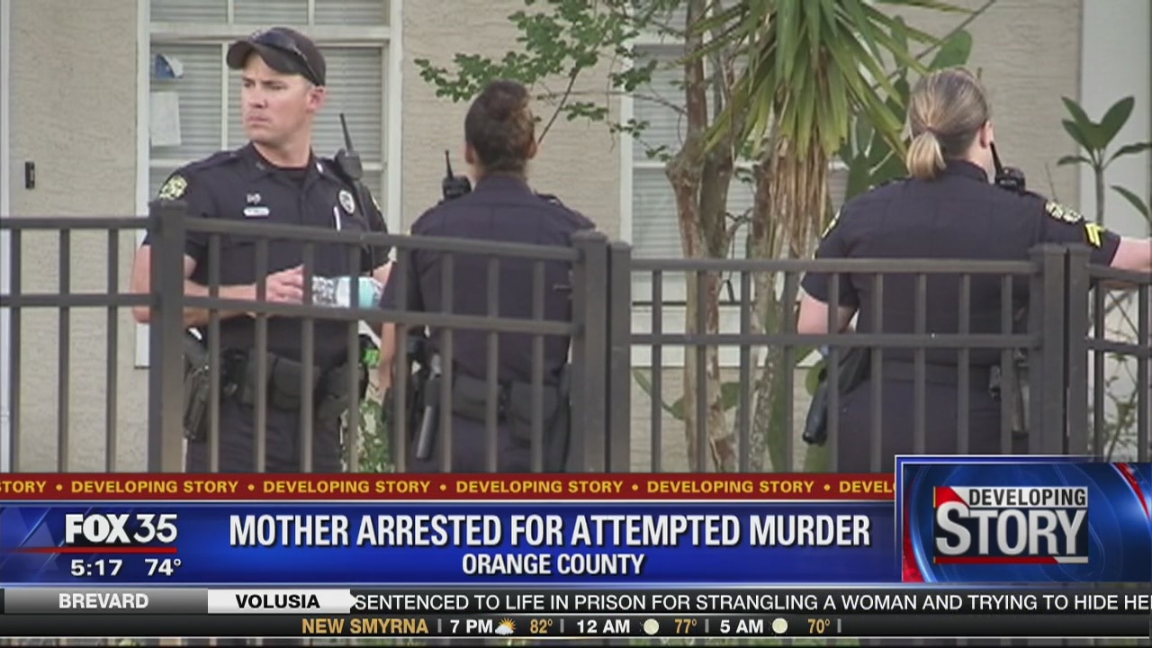 Mother accused of attempted murder