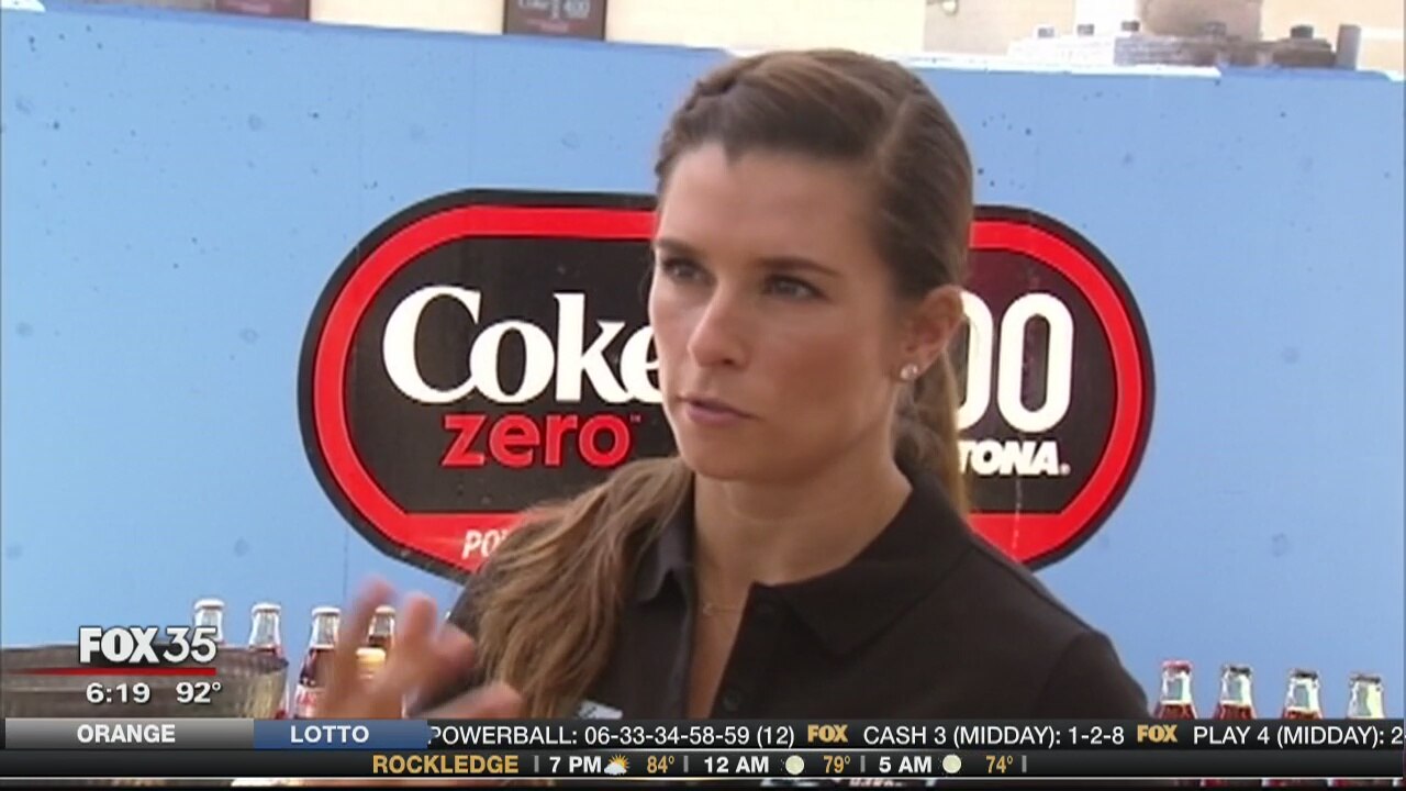 Patrick visits speedway ahead of Coke Zero 400