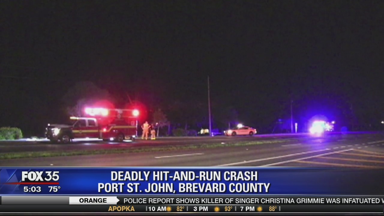Deadly hit and run crash in Brevard County | FOX 35 Orlando