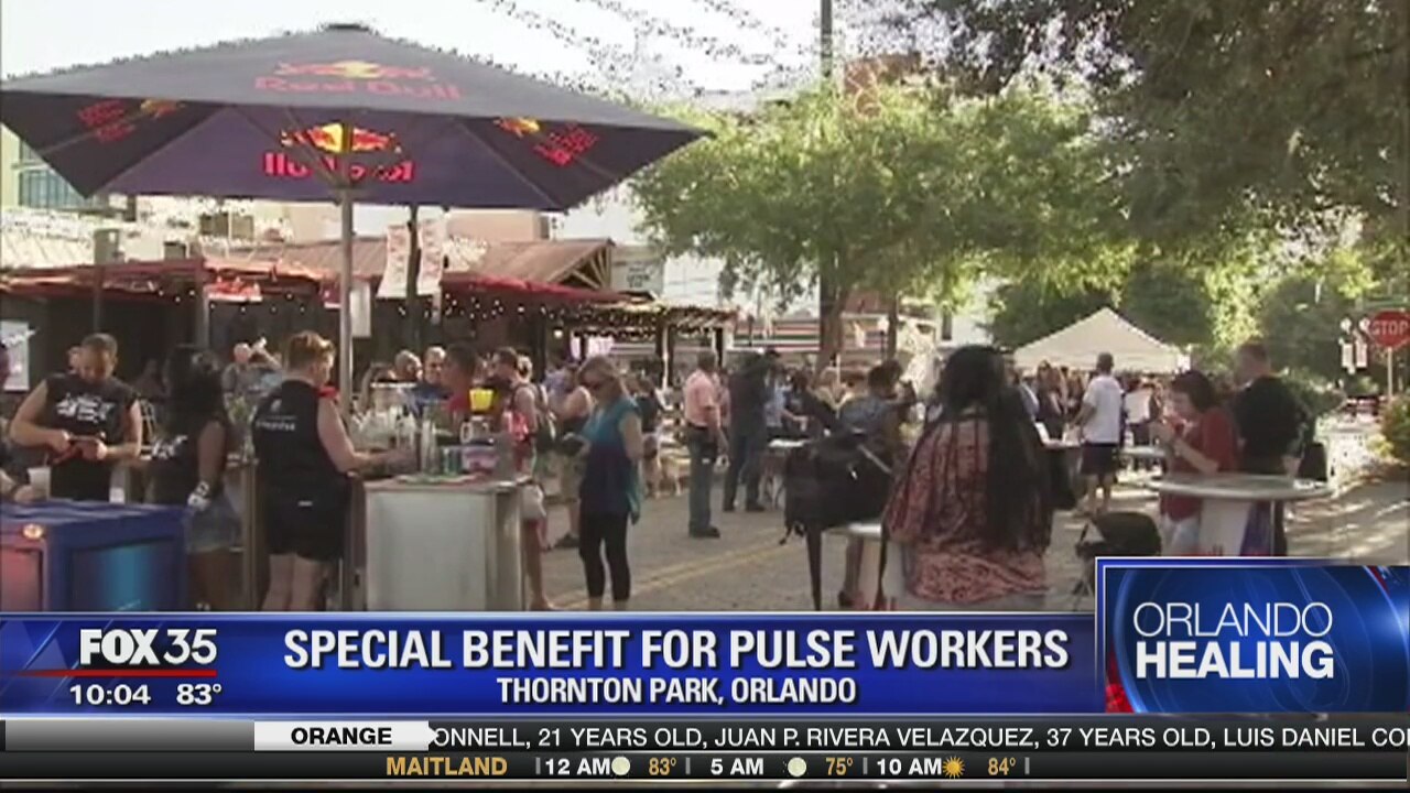 Benefit held in Thornton Park for Pulse workers