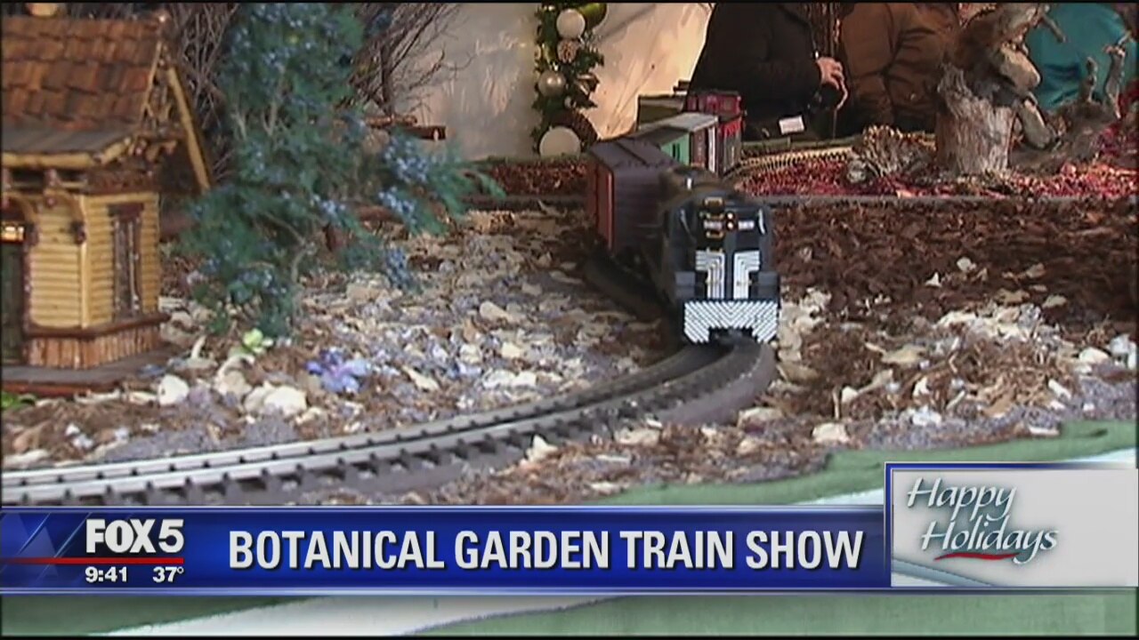 Botanical Garden Train Show