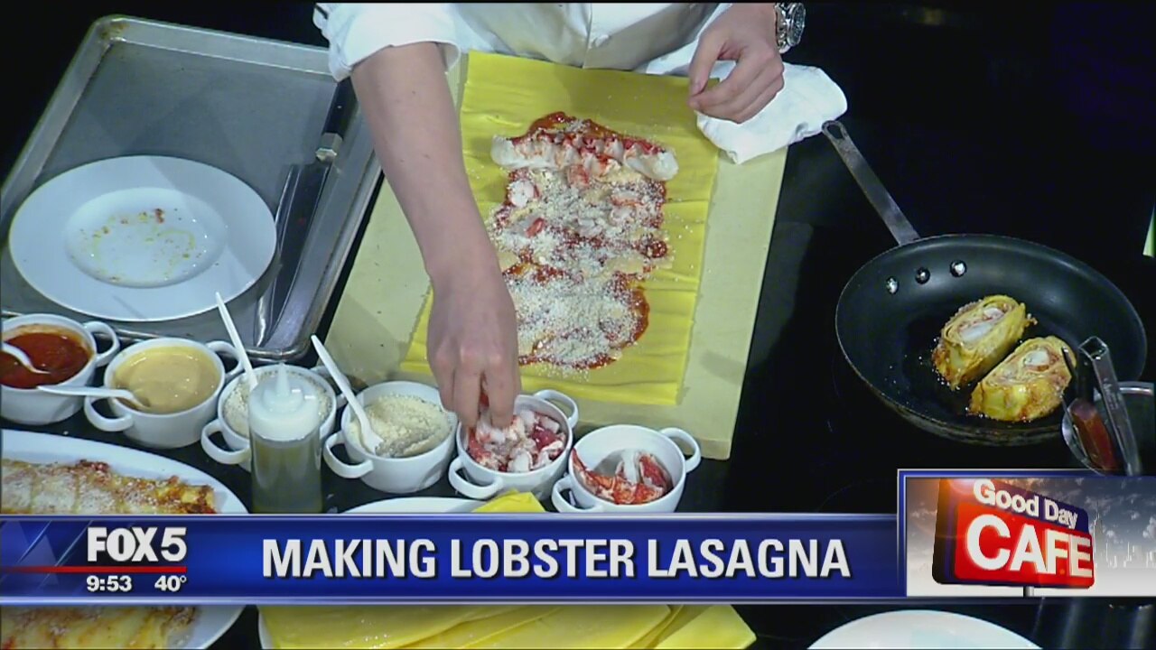 Good Day Cafe: Lobster Lasagna