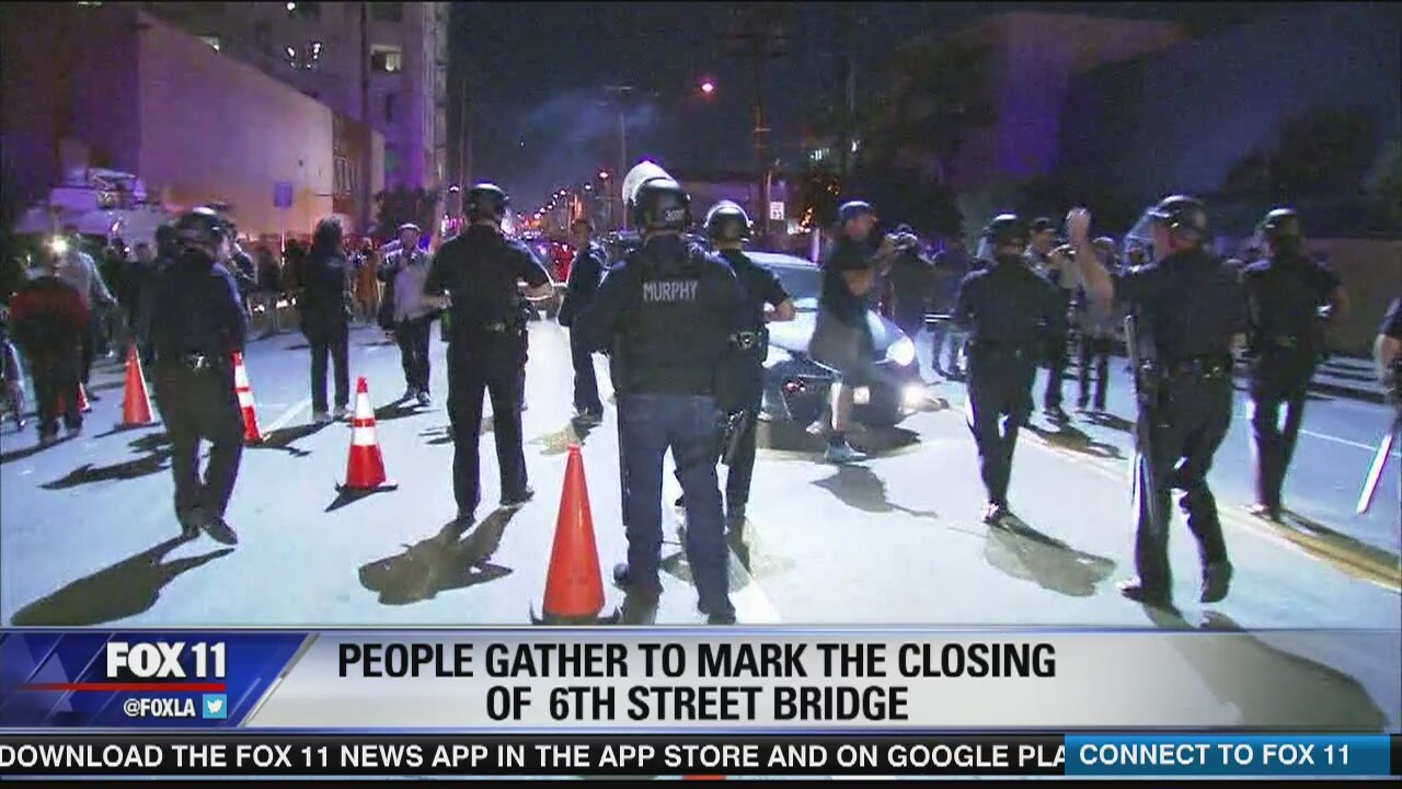 6th St Bridge Disturbance