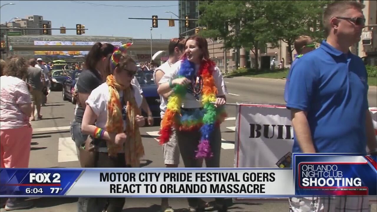 Motor City Pride continues despite Orlando tragedy