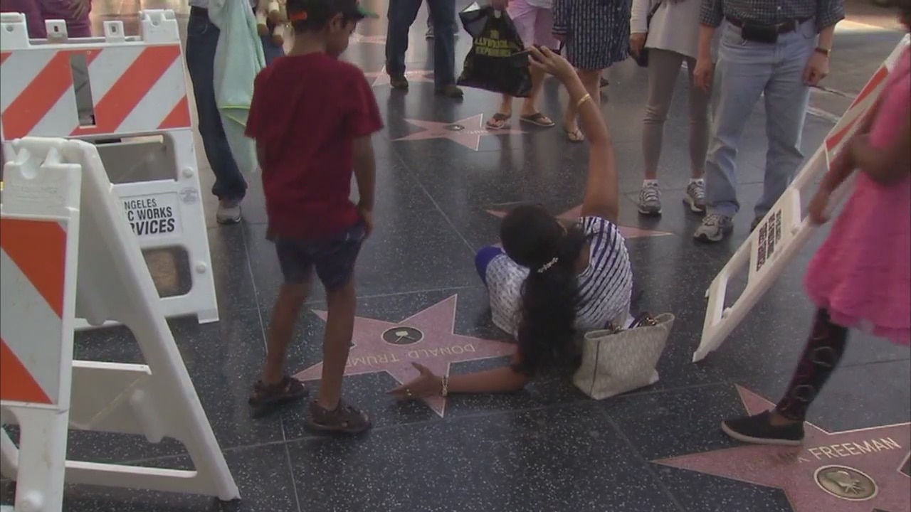 Donald Trump's star gets 24-7 security
