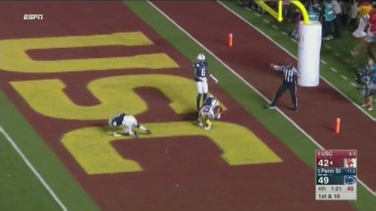 USC hits field goal at gun, beats Penn State 52-49 in epic Rose Bowl