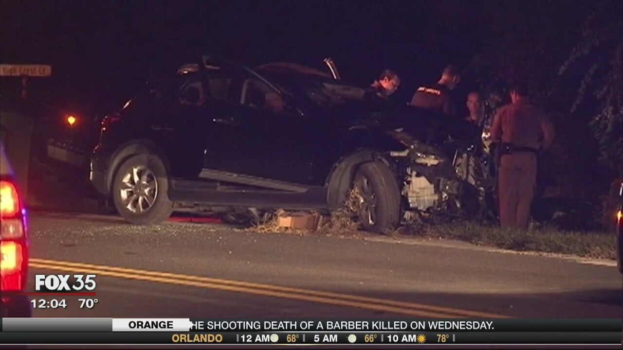 Two-car crash kills 2 adults, 1 child in Lake Co.