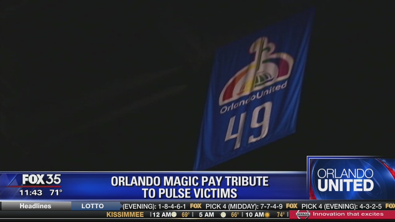 Orlando Magic pay tribute to Pulse victims