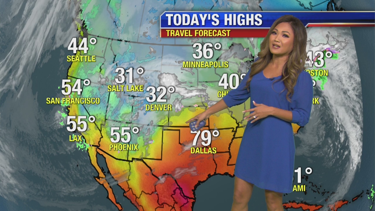 Tuesday morning weather forecast
