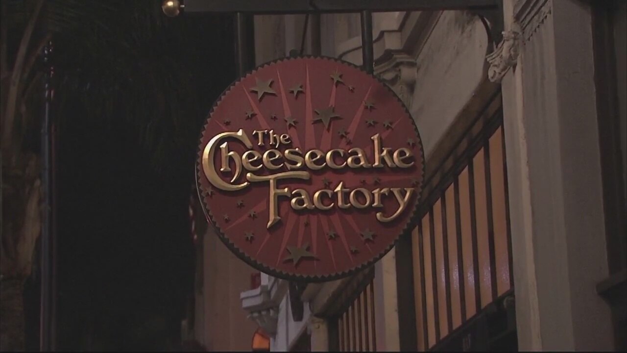 Man sought for throwing bomb in Cheesecake Factory