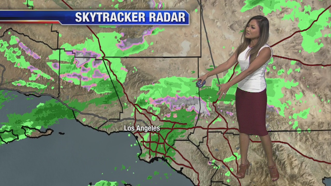 Saturday evening forecast
