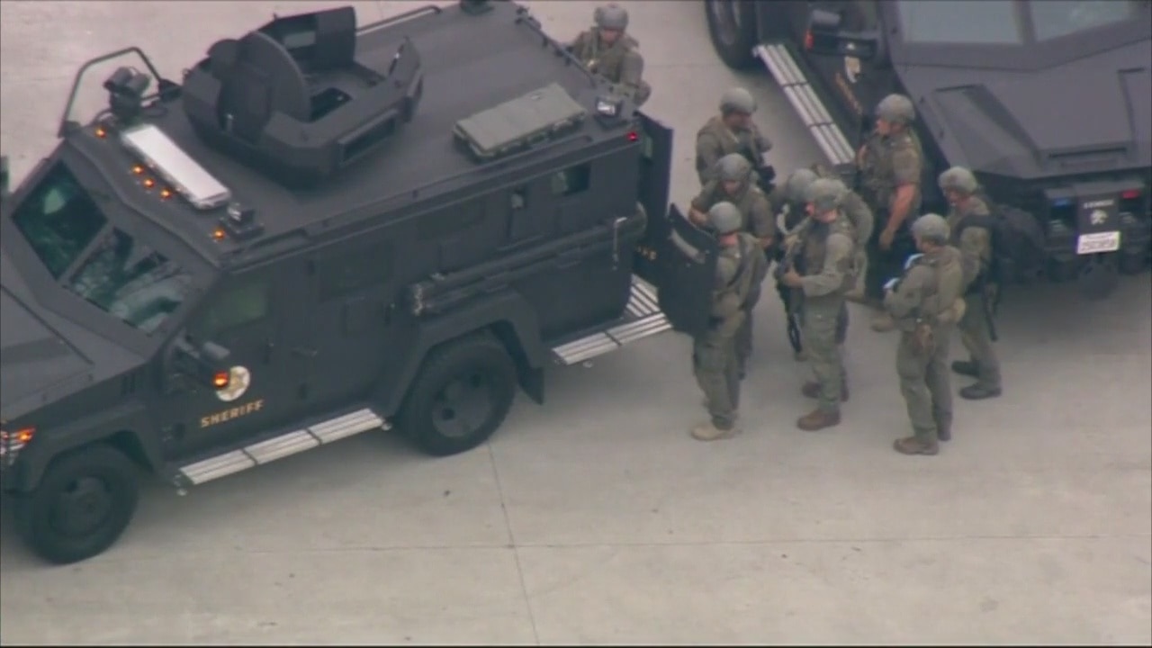 Gunman Found Dead After Firing Shots At Sheriff's Station In Temple City