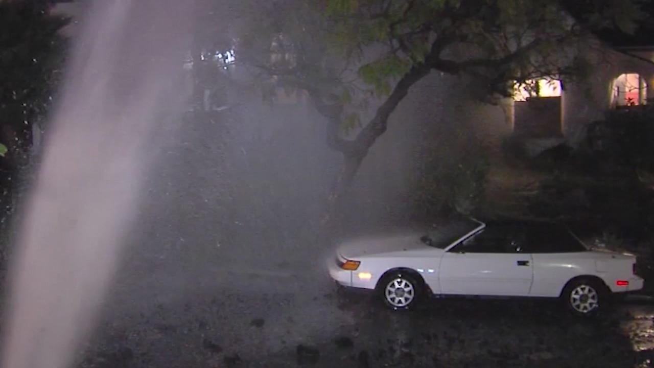 West LA water main break