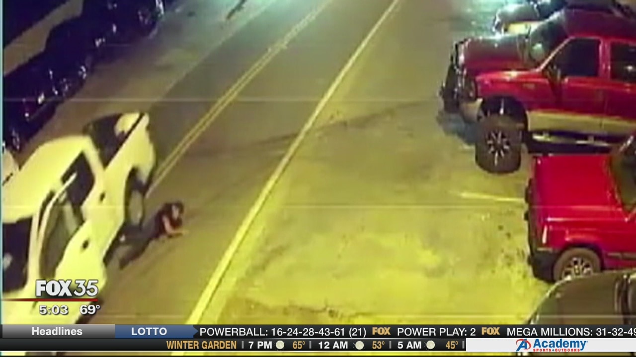 Man run over after falling out of truck