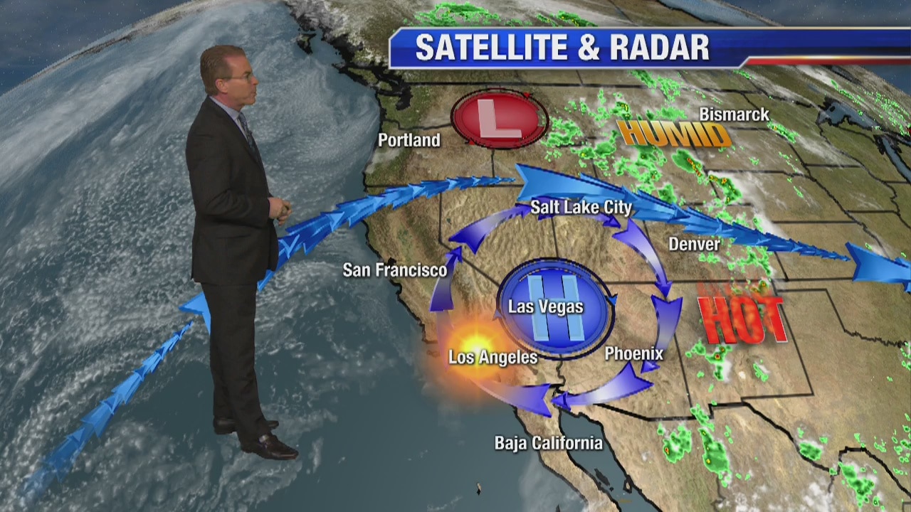 Tuesday evening weather forecast