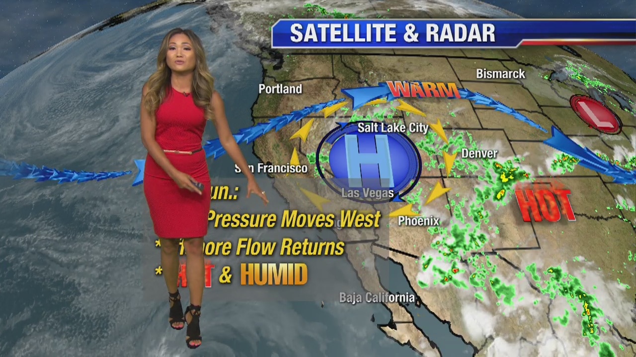 Thursday evening weather forecast