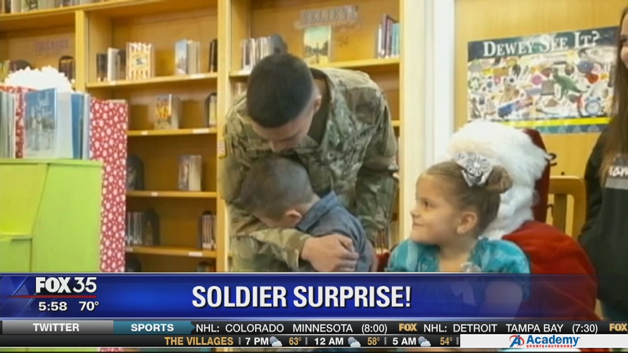 Big brother comes home for Christmas