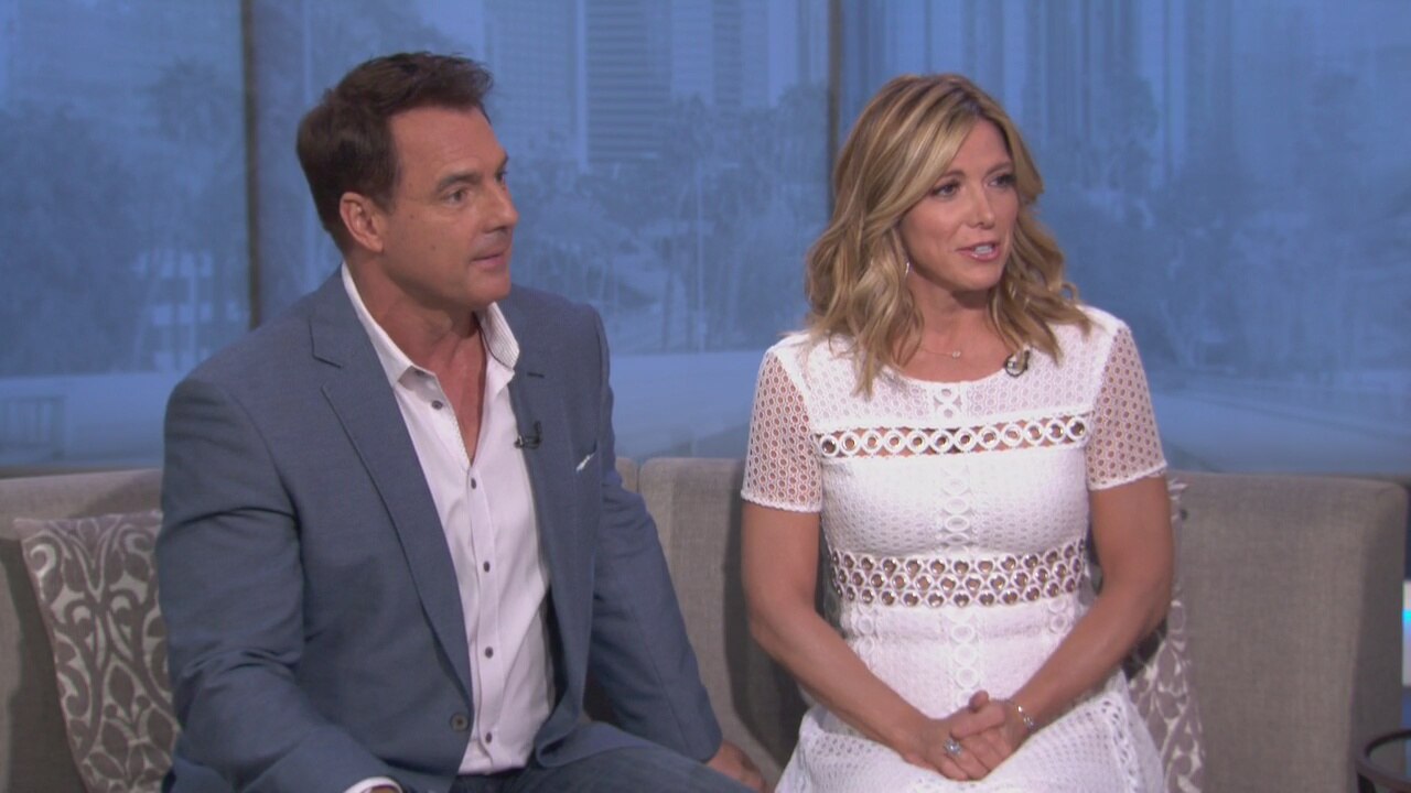 Debbie Matenopoulos and Mark Steines on 'Home & Family' show and reunion with former intern
