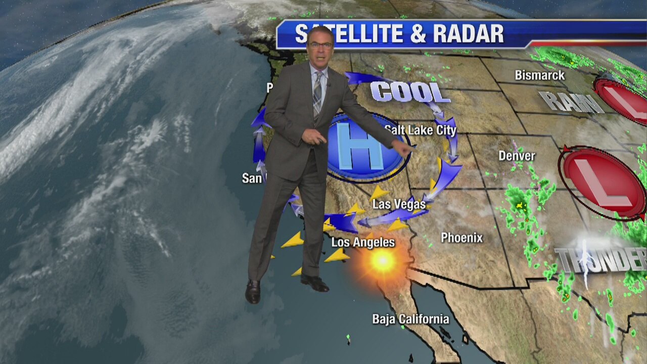 Tuesday evening weather forecast
