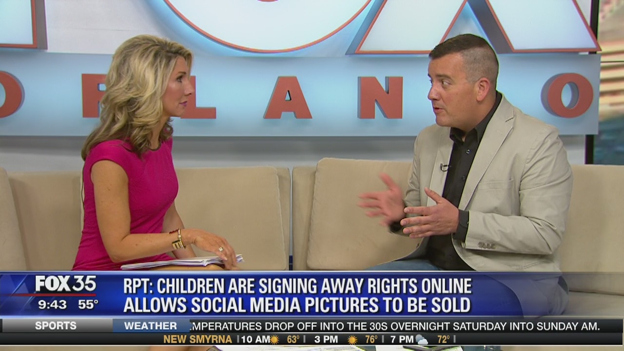 Children are signing away lives on social media