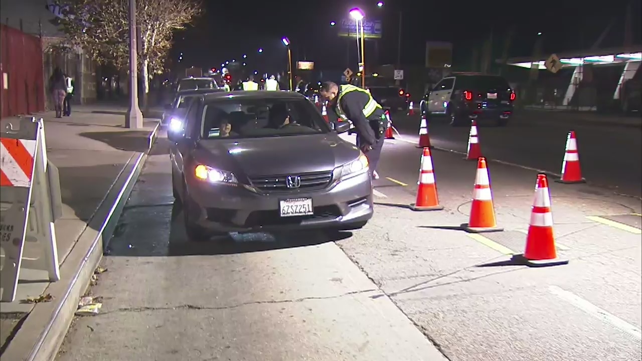 DUI checkpoints busy this holiday season
