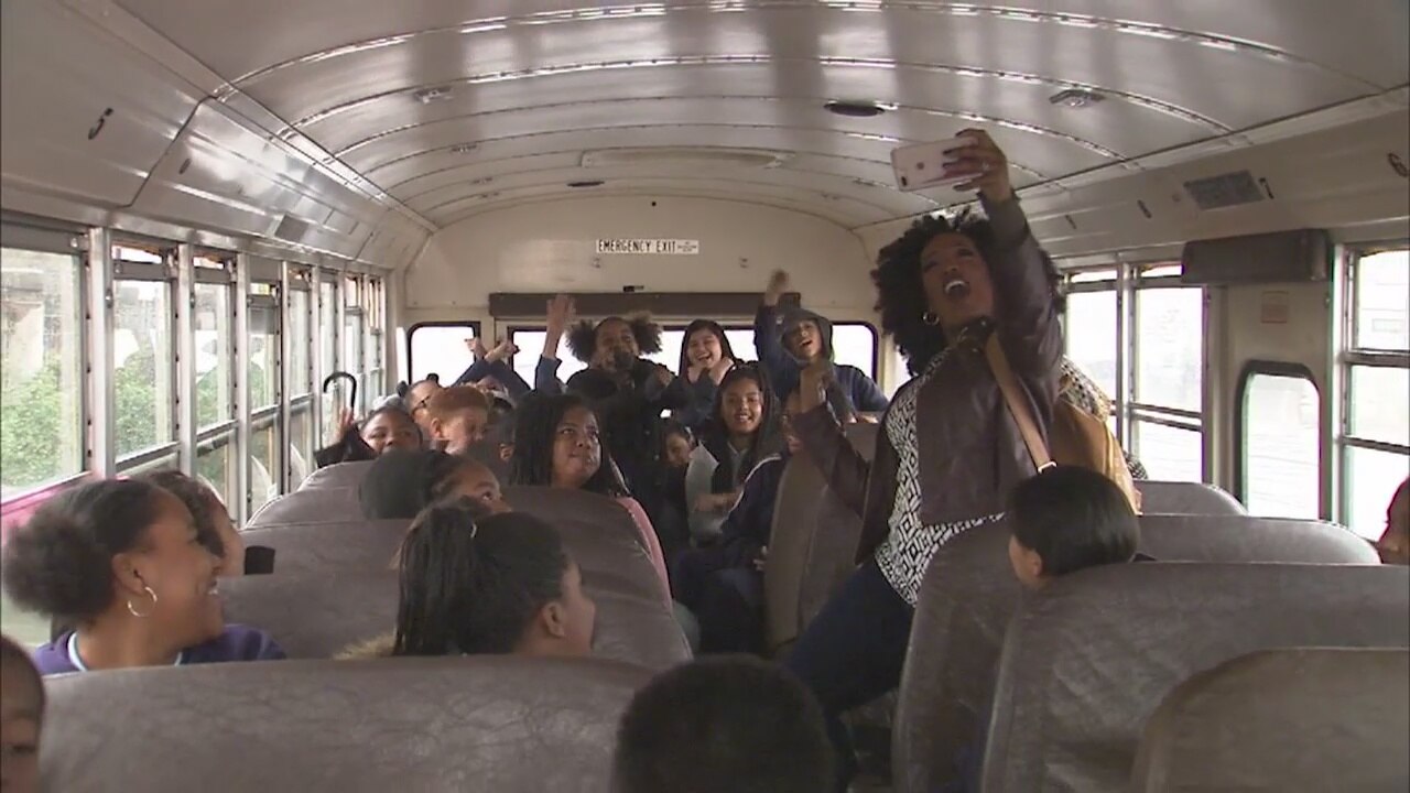 Students at Kipp Scholar Academy take 'Black Panther' field trip