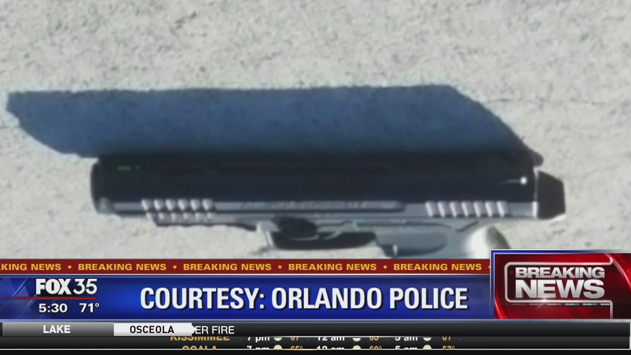 Orlando officer shoots man holding BB gun