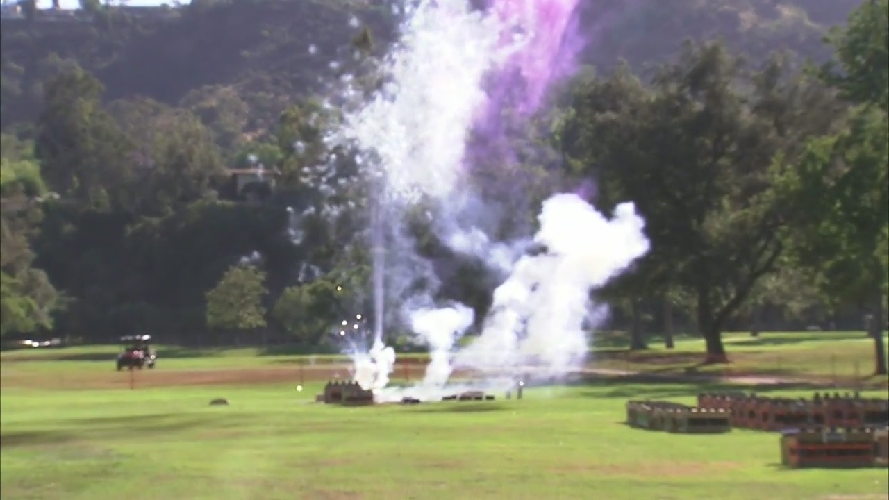 Rose Bowl Fireworks