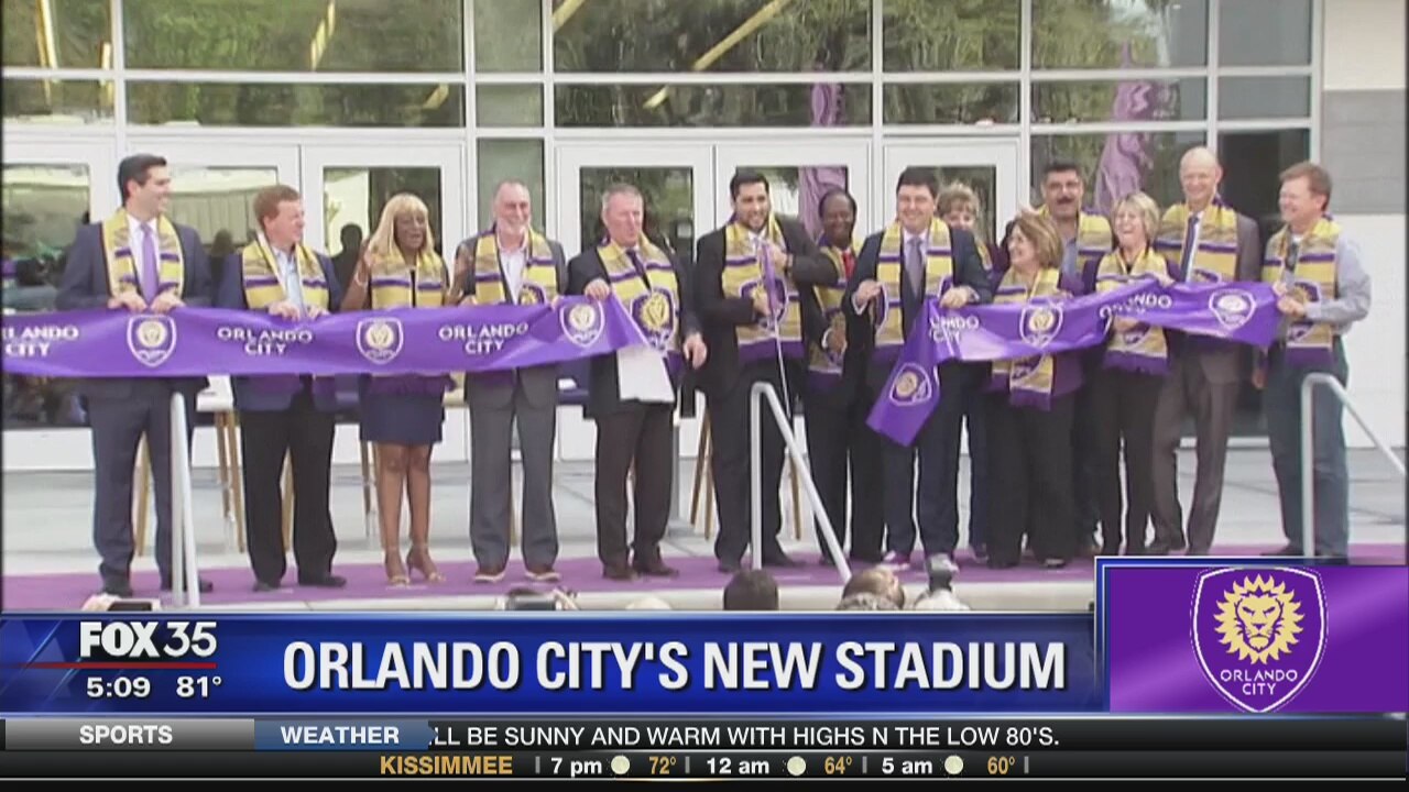 Orlando City Soccer Club opens stadium