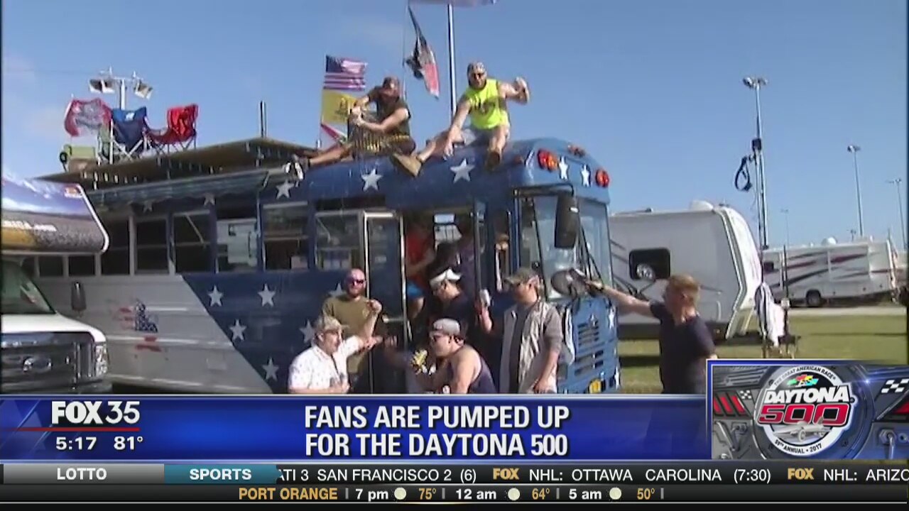 Fans pumped for Daytona 500