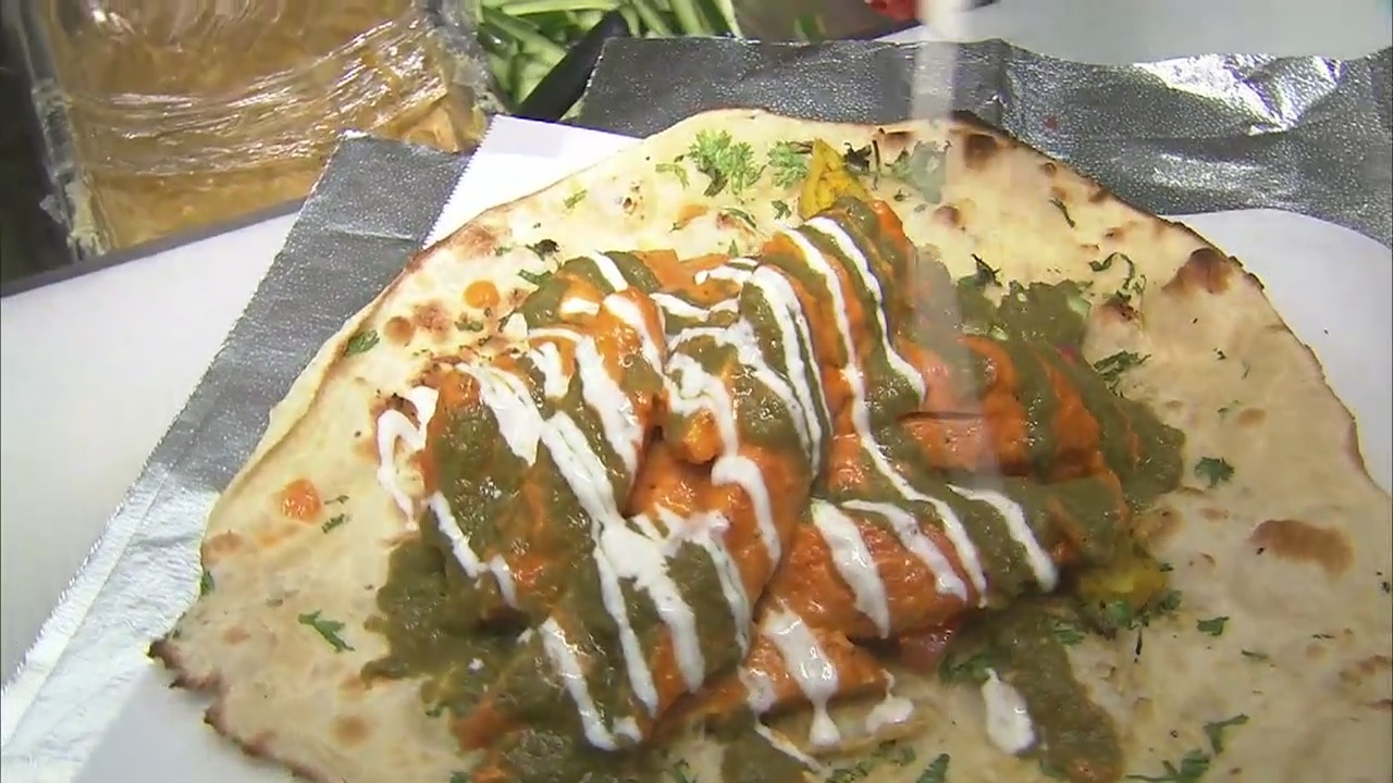 This gas station is said to have the best Indian food in LA