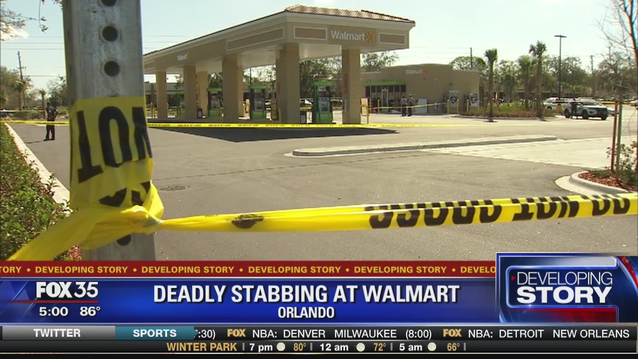 Deadly stabbing at Orlando Walmart