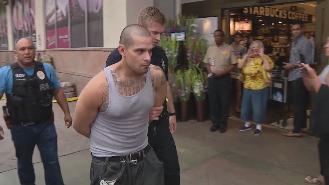Police chase leads to arrest of double murder suspect in Brentwood