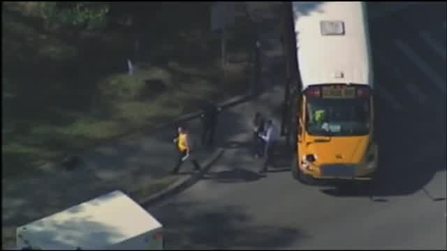RAW: Students injured after bus crash in Ocoee