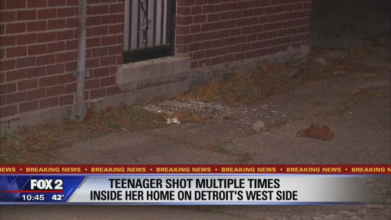 19-year-old shot four times inside her home on east side
