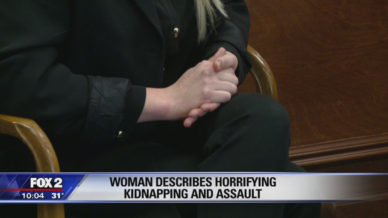 Woman attacked in sex assault by suspected van rapists describes her escape