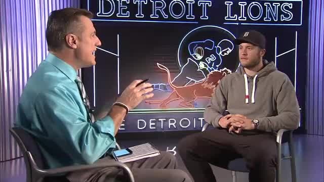 Miller Goes One On One With Matthew Stafford After Browns Win