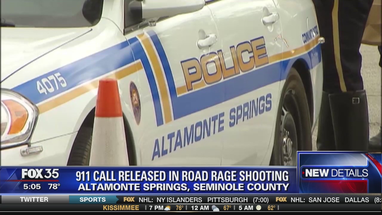 911 call released in Altamonte Springs road rage shooting