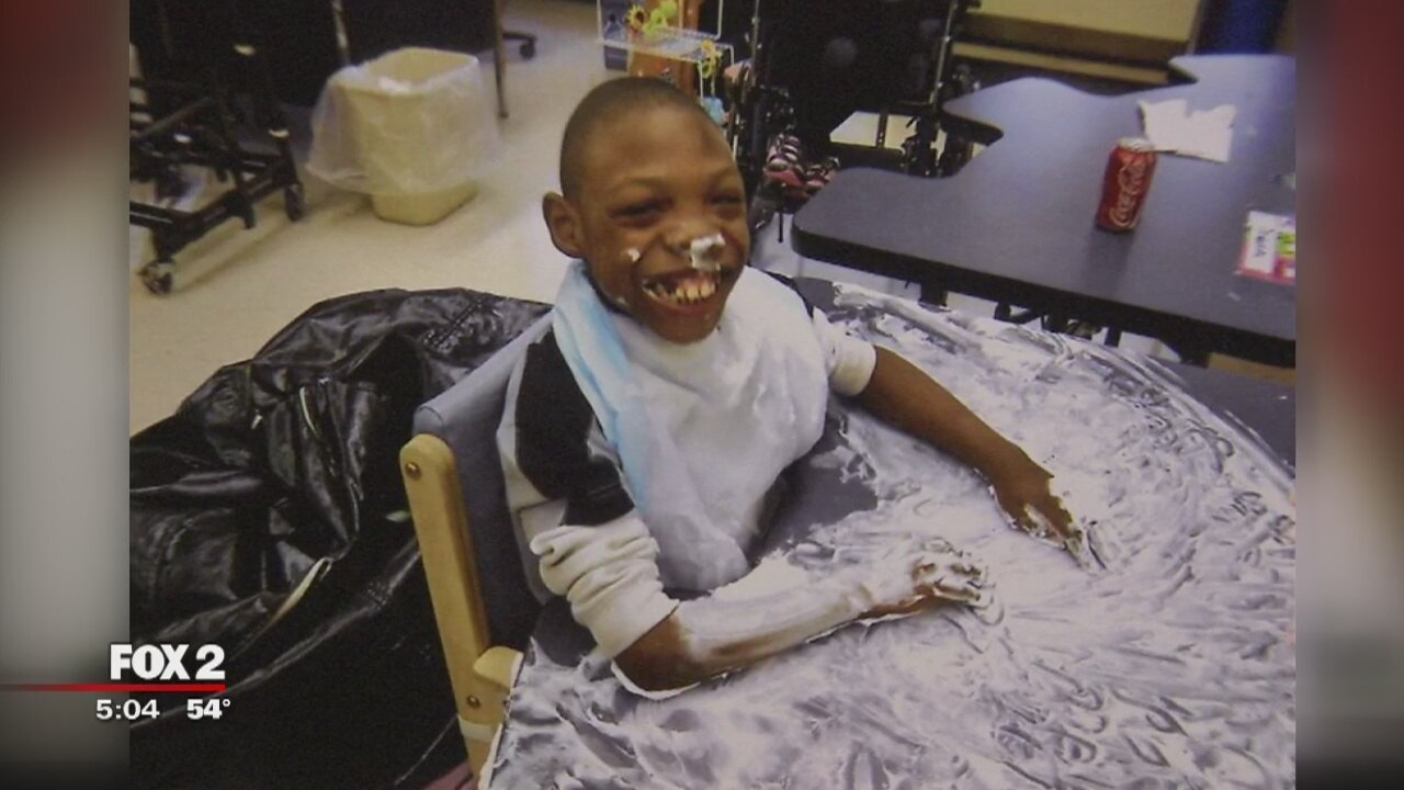 Detroit woman mourns special needs son killed in house fire