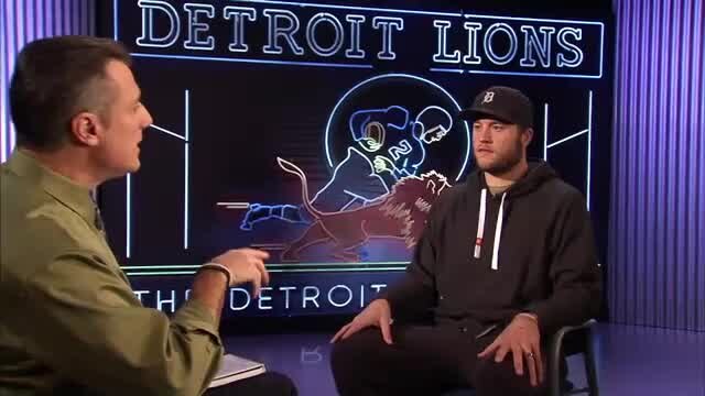Miller Goes One On One With Matthew Stafford After Bears Win