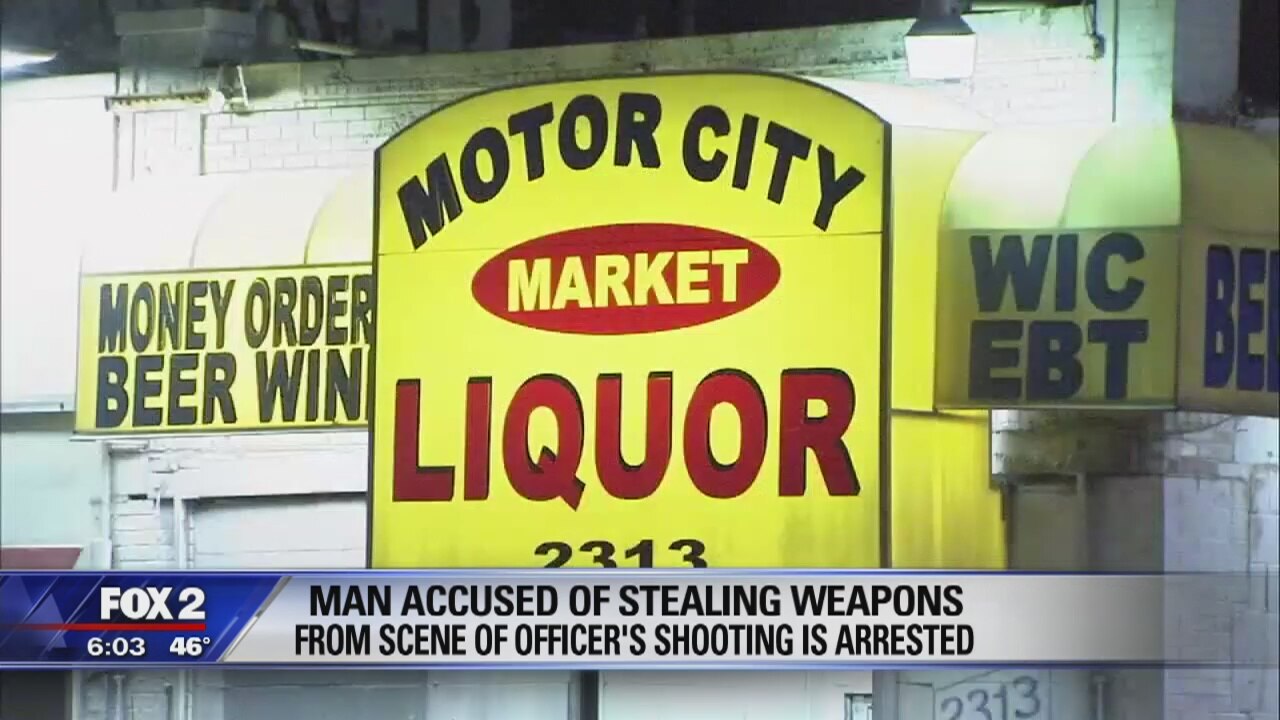 Man accused of stealing weapons arrested