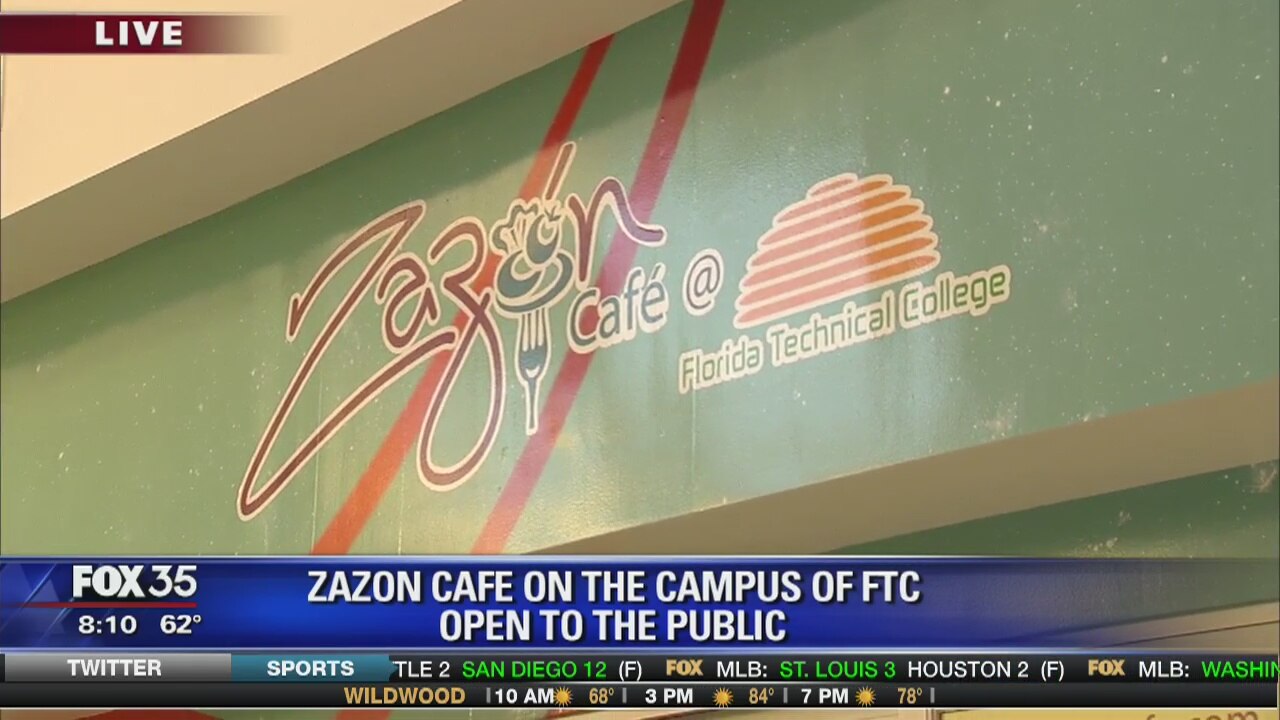 Zazon Cafe on the campus of FTC open to the public