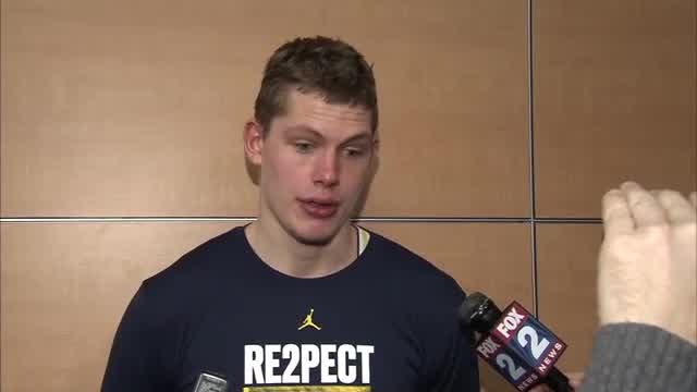 Wagner, Simpson, Matthews & Beilein After 78-69 Win Over UCLA
